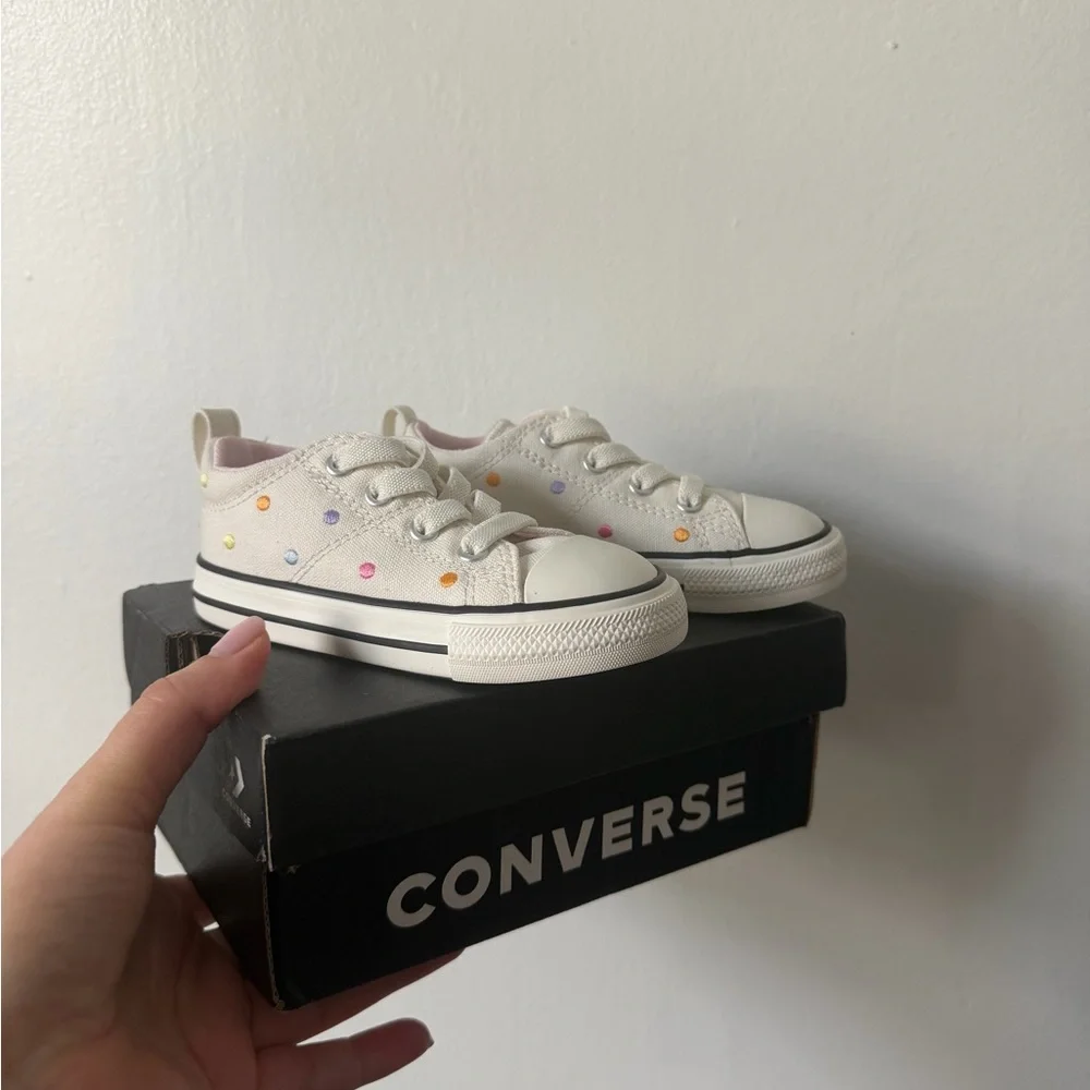Converse Kids' Sneakers with Multicolor Dots